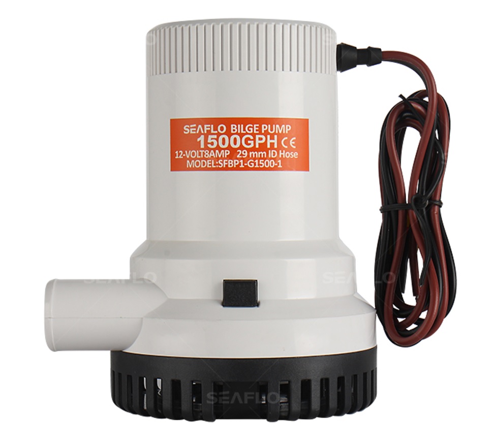 1500 GPH Seaflo Bilge Pump - SeaFresh Marine - An Authorized